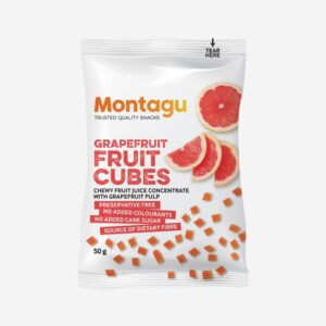 Fruit Cubes - Grapefruit Flavoured (Box 10 x 50g)