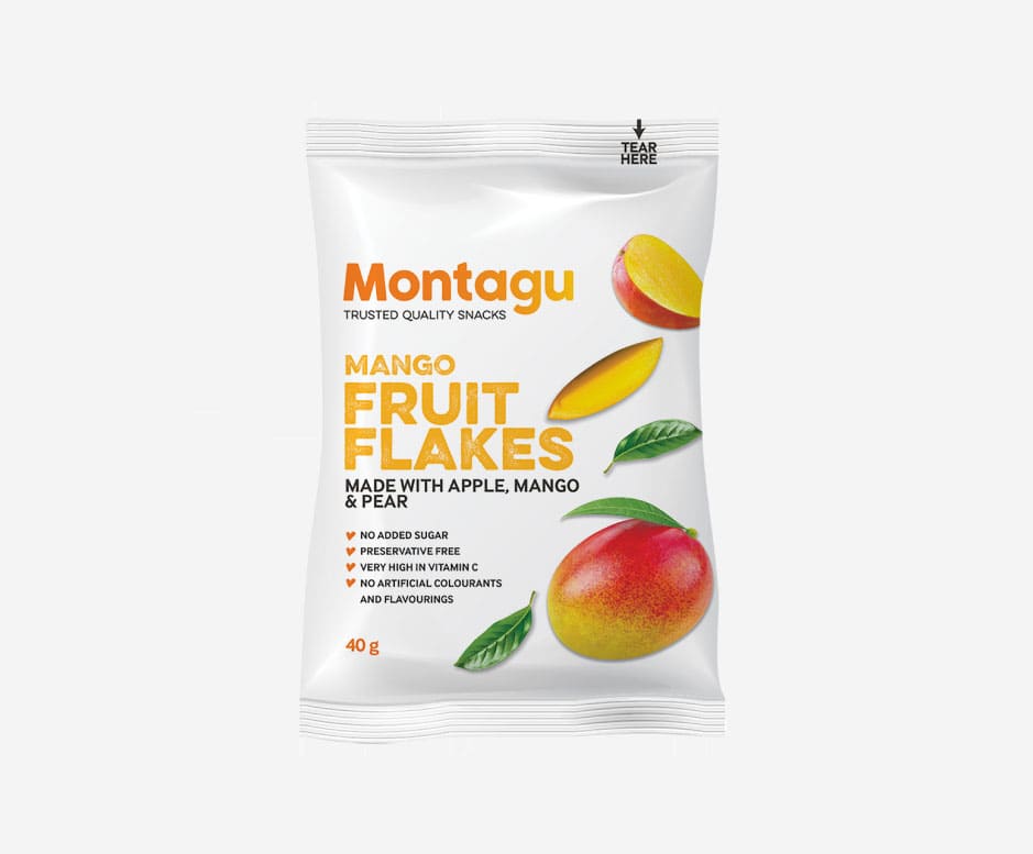 Fruit Flakes - Mango (Box 10 x 40g)