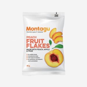 Fruit Flakes - Peach (Box 10 x 40g)