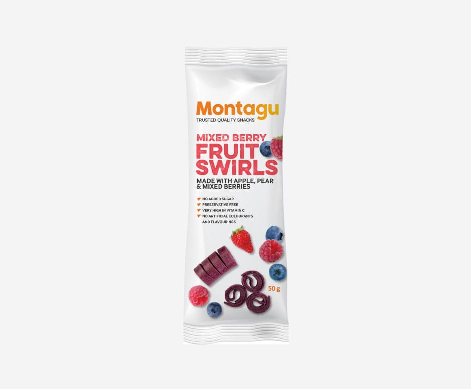 Fruit Swirls - Mixed Berry (Box 10 x 50g)
