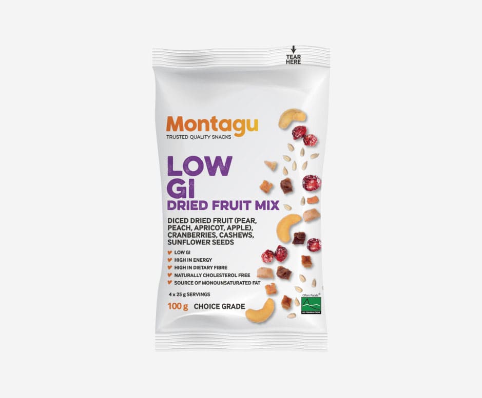 Low GI Dried Fruit Mix 100g
