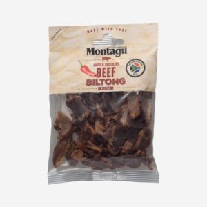 Sliced Beef Biltong - Chilli (Box 10 x 50g)
