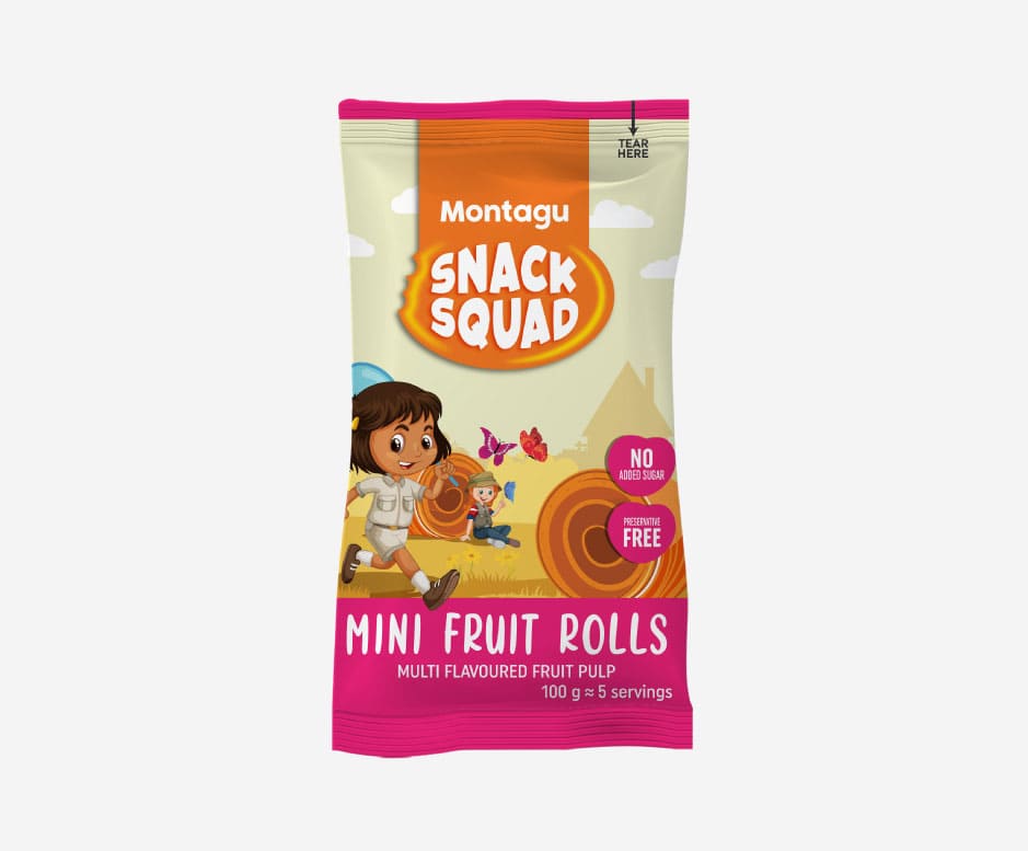 Snack Squad: Mini Fruit Rolls - Assorted 100g